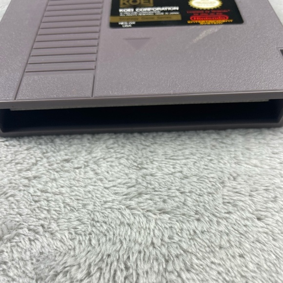 Genghis Khan Nintendo NES Authentic Original Tested Retro Vintage Game - Picture 4 of 4